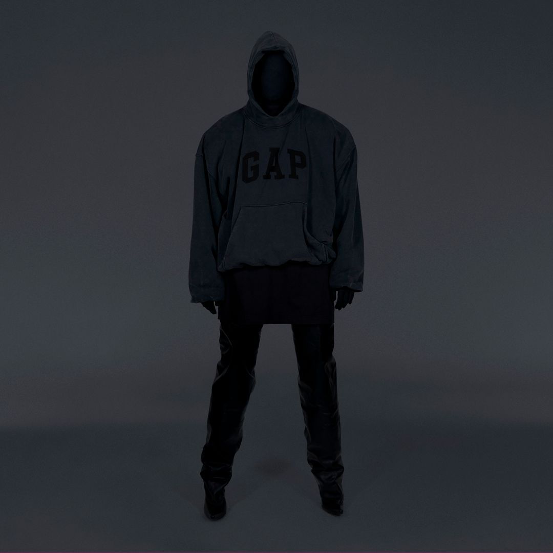 The Dove Hoodie came in one colour for three months: washed black. Washed black, lookbook look 8.