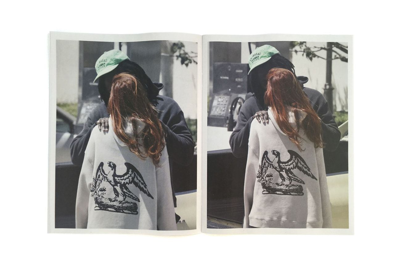 Yeezy’s Calabasas zine, shot by Jackie Nickerson, went straight to the people who’d ordered. Mist, Tremaine Emory and Melissa Collett.