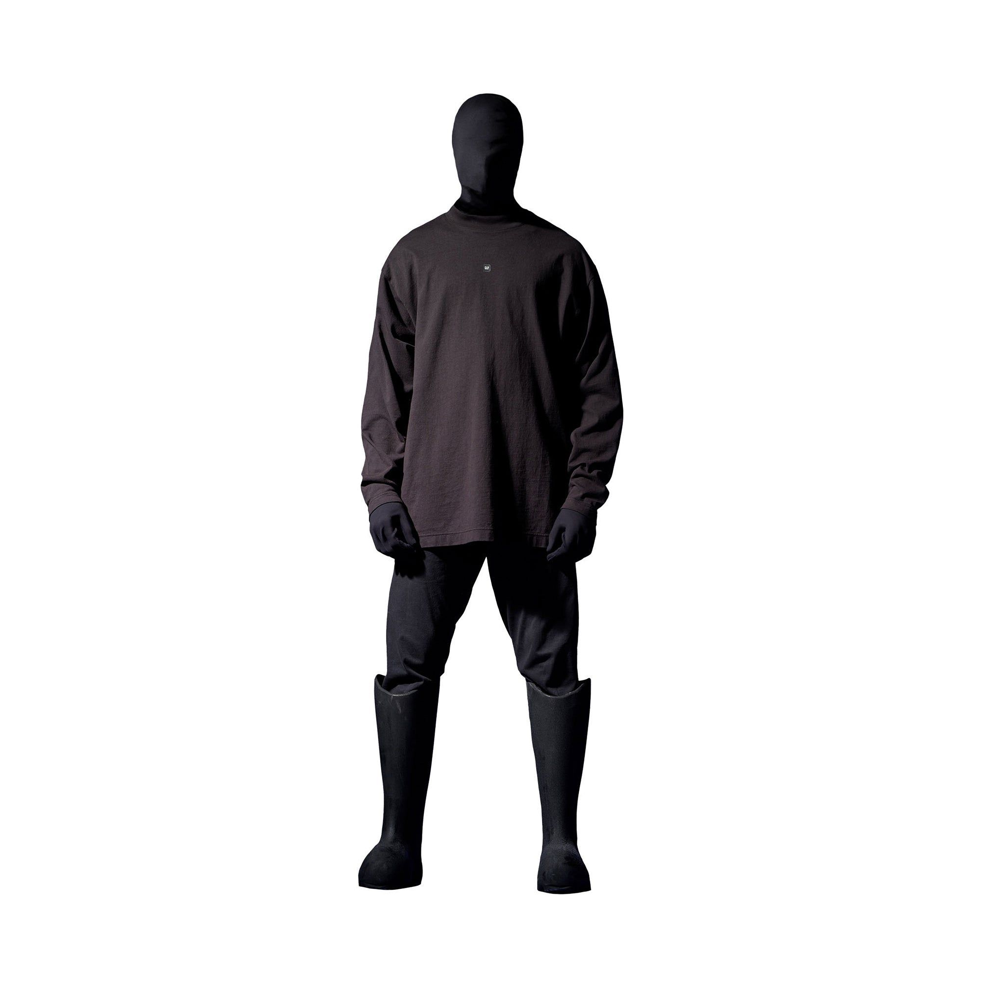 Yeezy Gap Engineered by Balenciaga paused for Uvalde, then put all 25 looks on sale. Black, Logo Longsleeve Tee.
