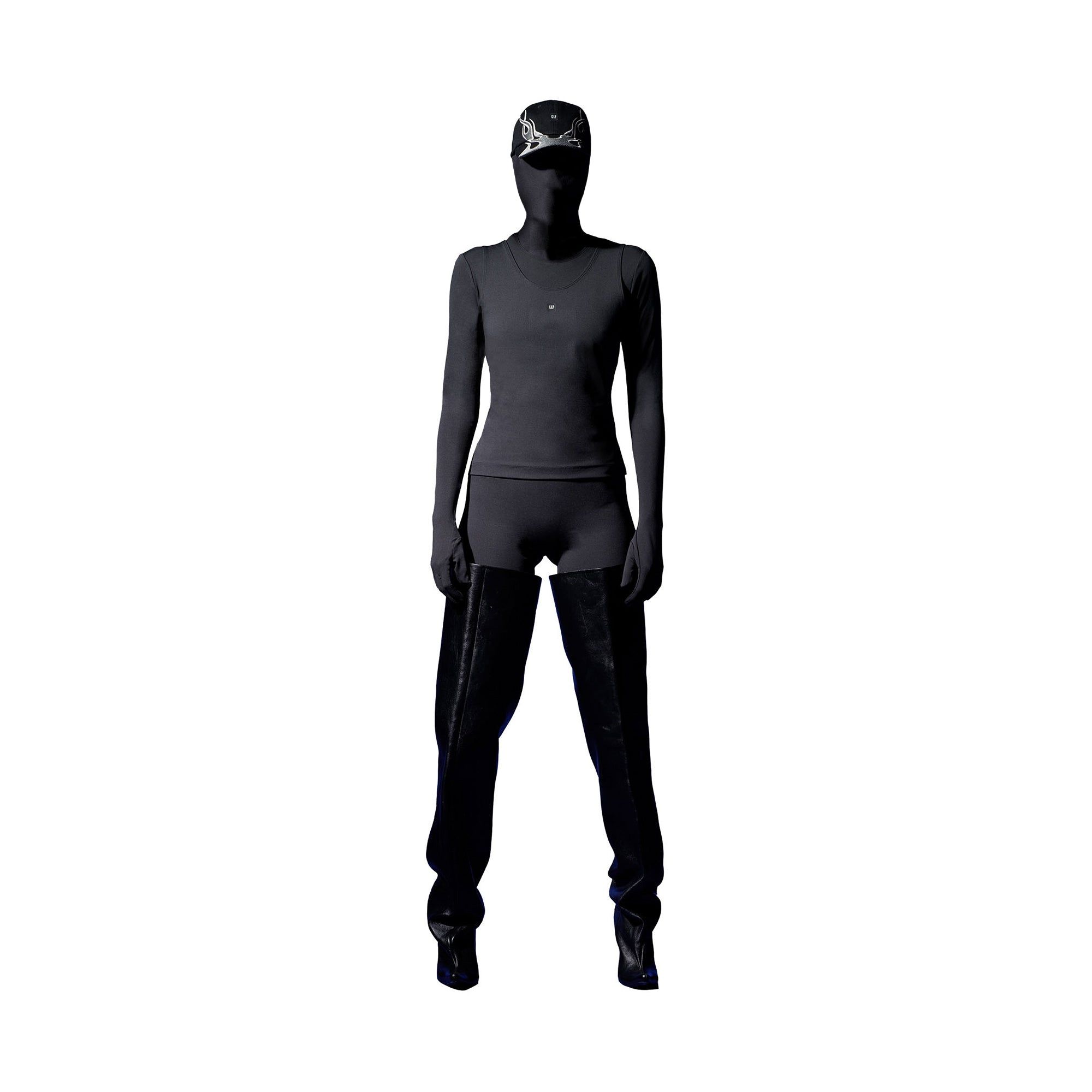 Yeezy Gap Engineered by Balenciaga paused for Uvalde, then put all 25 looks on sale. Black, Women's Tank Top Second Skin.