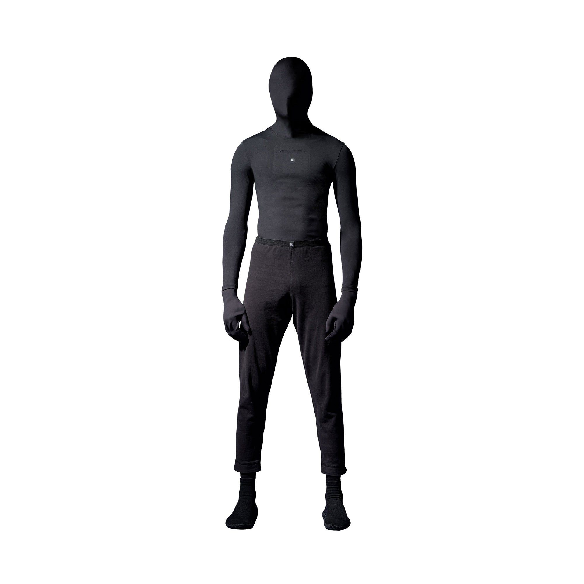 Yeezy Gap Engineered by Balenciaga paused for Uvalde, then put all 25 looks on sale. Black, Men's Long John.